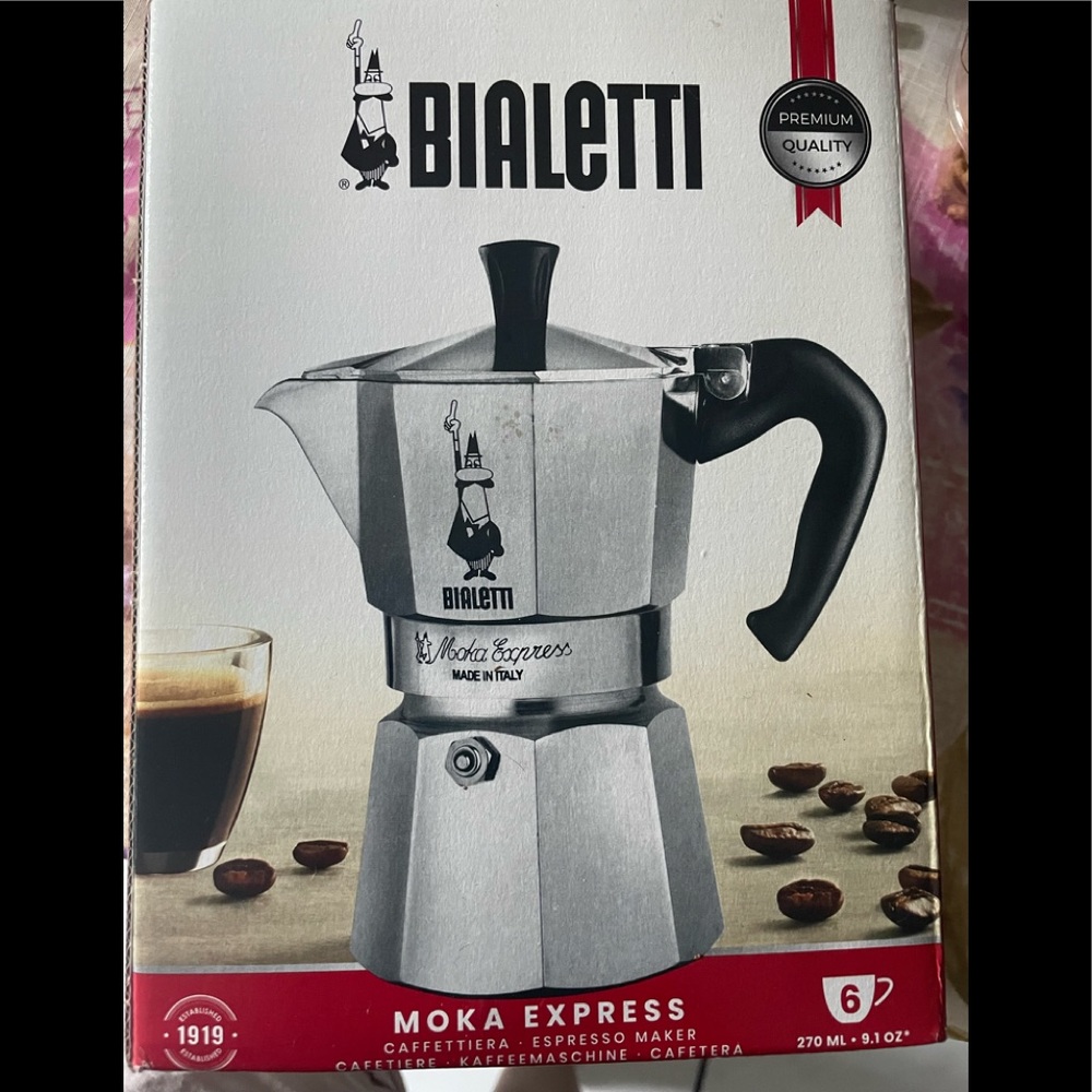 Brand new 6 cup expresso maker